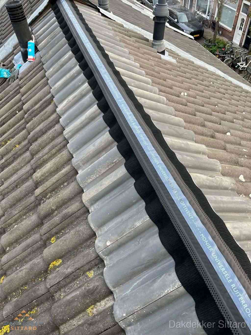 Dakrenovatie plat dak met bitumen dakbedekking in Sittard