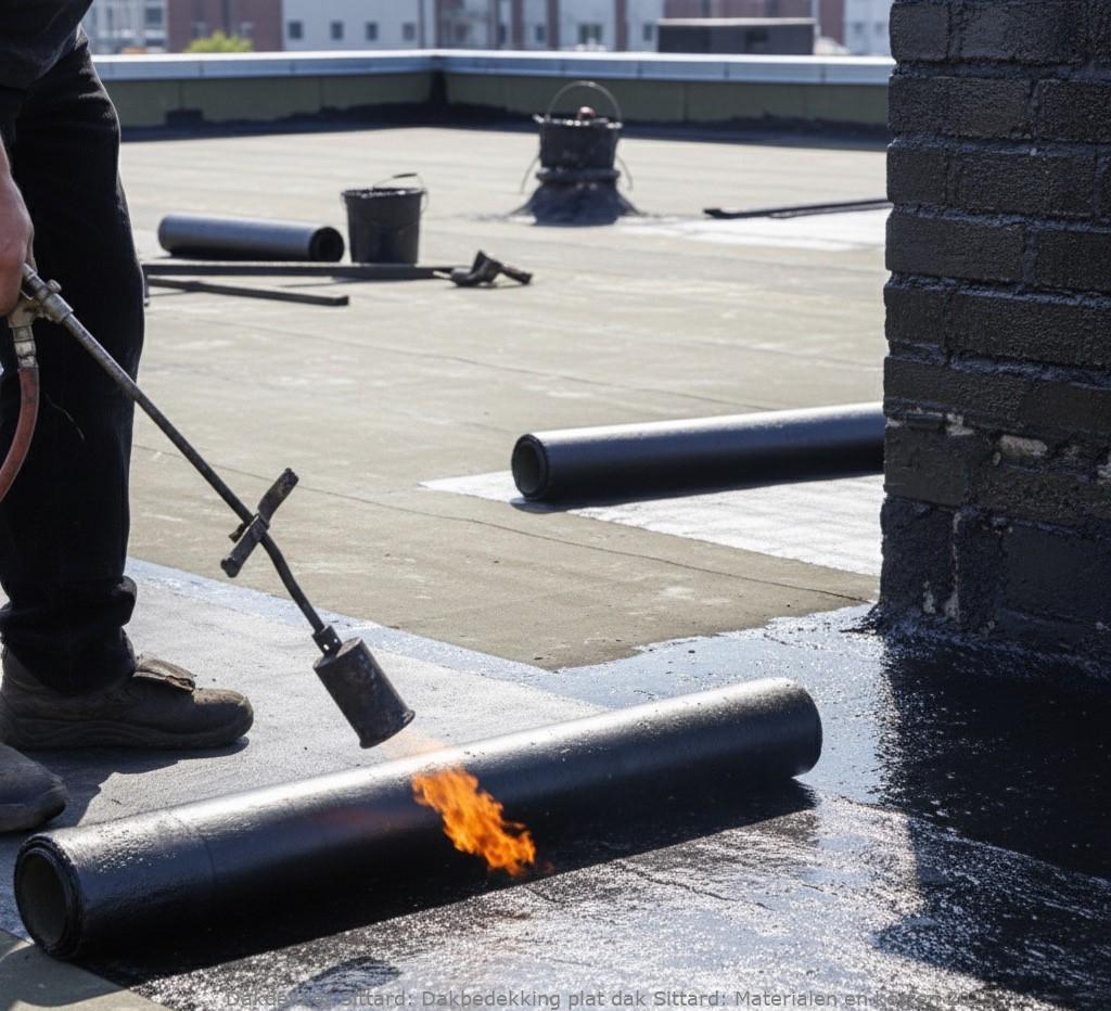 Dakbedekking Plat Dak Sittard 1